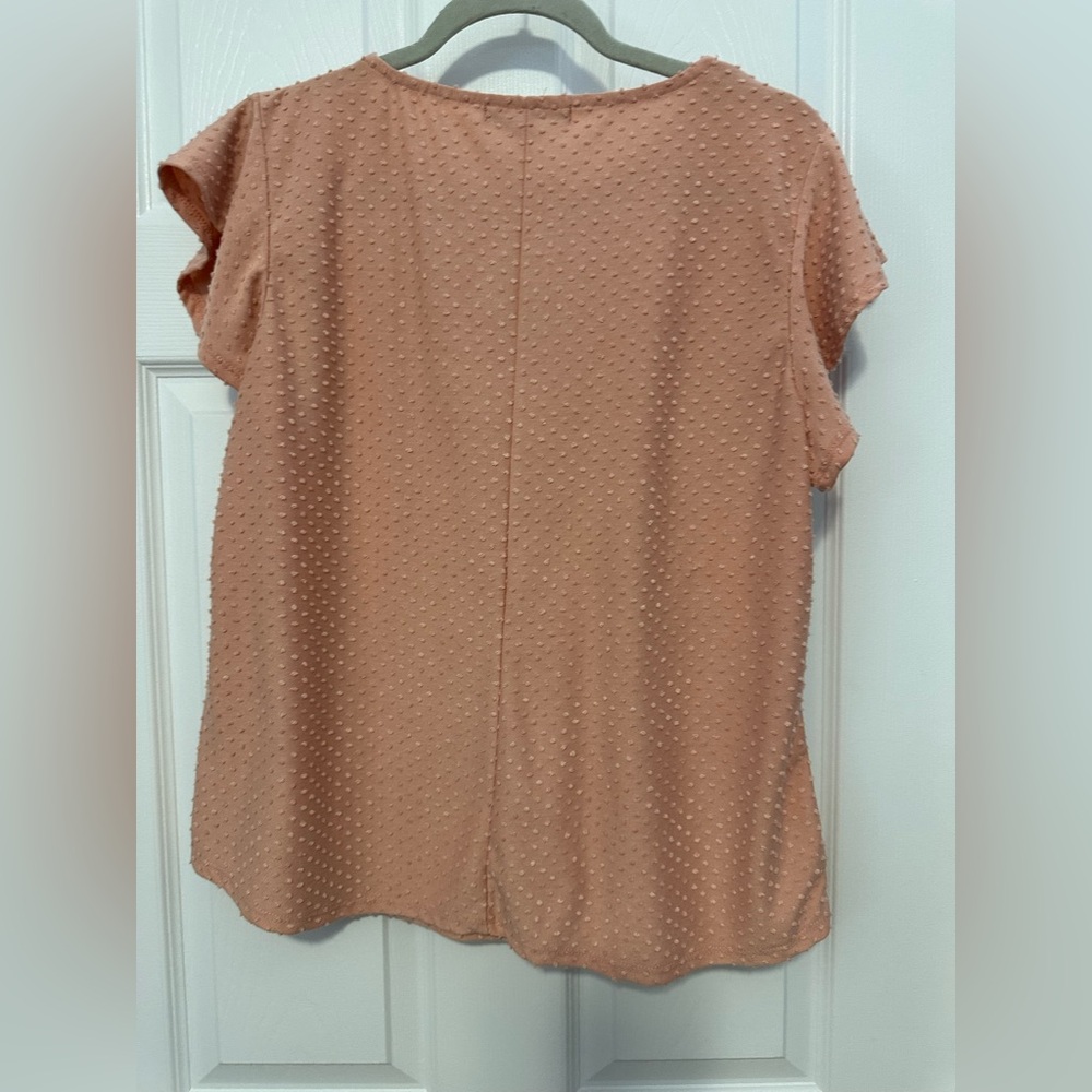 Peach Textured Top - Picture 4 of 6